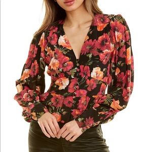 The Kooples Brand New Never Worn Call Me Flower Blouse